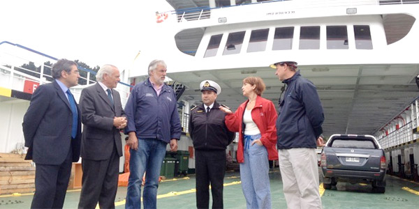 Barcaza Jacaf se prepara para recorrer la Ruta Cordillera