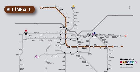 Gobierno fija para el 22 de enero el debut de la nueva Línea 3