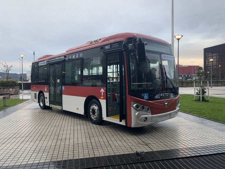 Bus eléctrico Foton de 9 metros 