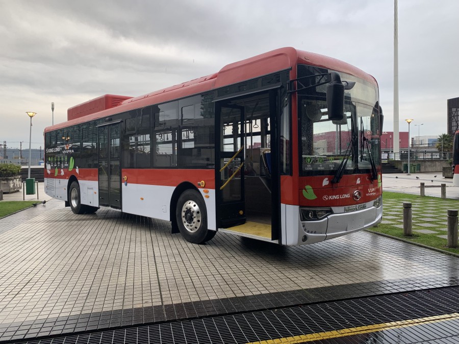 Bus eléctrico King Long de 12 metros