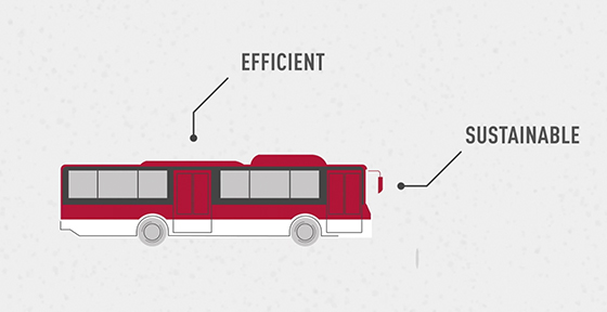 Ministra Gloria Hutt presenta estudio sobre buses eléctricos: usuarios los evalúan con nota 6,4