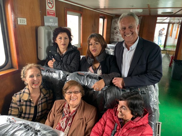 Ministra Gloria Hutt inaugura nuevo transporte marítimo subsidiado para Isla Santa María