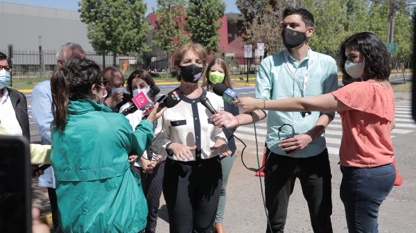 Inauguramos ciclovía táctica en Ñuñoa, una de las primeras contempladas en el Plan Nacional de Movilidad