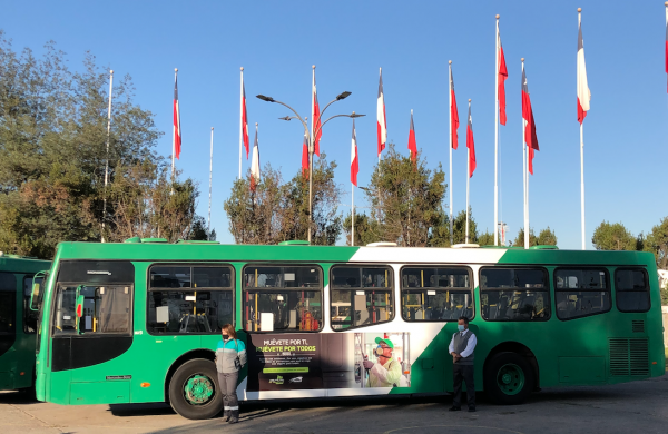 En conjunto a a Mutual de Seguridad y Buses Vule presentamos campaña que promueve el autocuidado para evitar el coronavirus