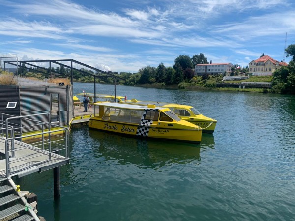 Lanzamos en Valdivia el primer servicio de transporte público fluvial sustentable del país