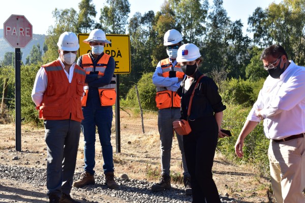 Obras de rehabilitación de vías de histórico servicio buscarril Talca-Constitución alcanzan 40% de avance