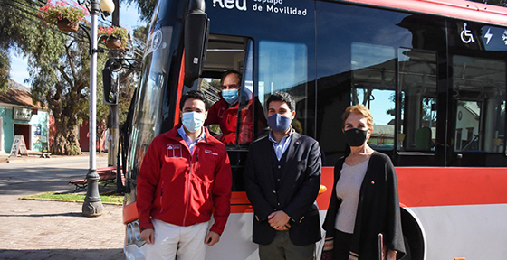 Ministra Hutt anuncia implementación de estándar Red en Copiapó con 100 nuevos buses eléctricos