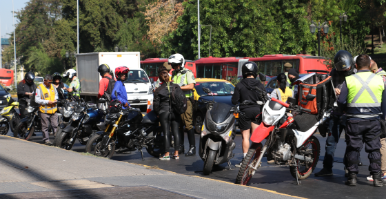 MTT aumenta controles a motos y anuncia recepción de denuncias contra estos vehículos