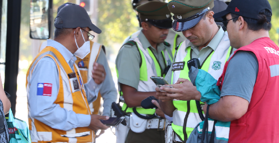 Transportes alcanza el 30% de la meta de controles de evasión para 2023