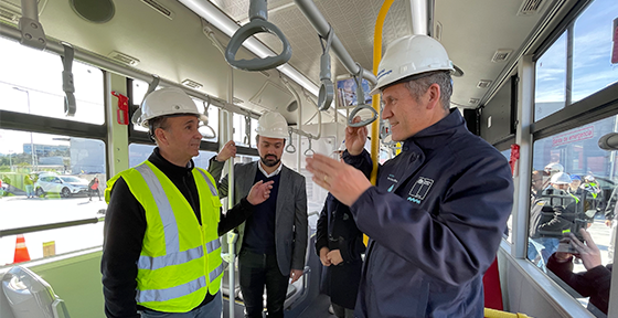 Futuro centro de carga para buses eléctricos de Trolebús ya cuenta con más de 50% de avance